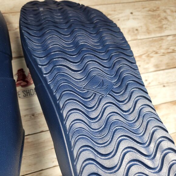 Sperry Men’s Size 13 Blue Foam Open Toe Comfort Sandals - Picture 9 of 10